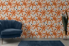 Retro Matisse Flowers Seamless Patterns Product Image 5