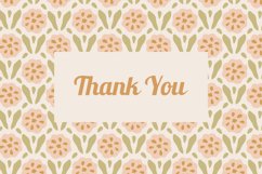 Vintage Pastel Flowers Seamless Patterns Product Image 5