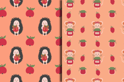 Garden Animals Seamless Patterns &amp; Digital Papers Product Image 5