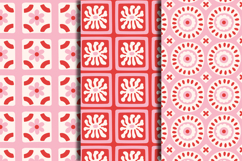 Pink Mediterranean Tiles Seamless Patterns &amp; Digital Papers Product Image 5
