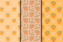 Pastel Fruits &amp; Berries Seamless Patterns, Digital Papers Product Image 5