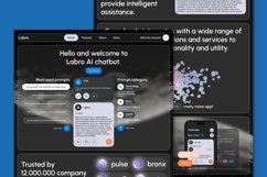 Labro - AI Chatbot Landing Page Product Image 5