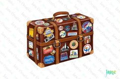 Travel Clipart Sublimation Product Image 1