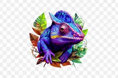 Tropical Vibrant Purple Sublimation Product Image 3