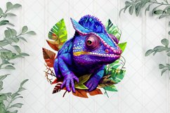 Tropical Vibrant Purple Sublimation Product Image 1