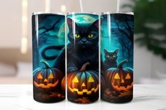 Halloween Creepy Pumpkins Tumbler Wrap Bundle Product Image 9