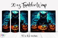 Halloween Creepy Pumpkins Tumbler Wrap Bundle Product Image 8
