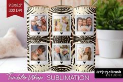 Animal Print Photo Tumbler PNG - Wild Animal Picture Tumbler Product Image 1