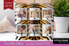 Animal Print Photo Tumbler PNG - Wild Animal Picture Tumbler Product Image 1