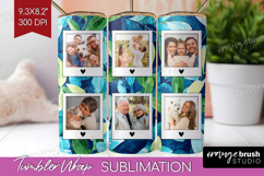 Eucalyptus Photo Tumbler PNG - Botanical Picture Tumbler Product Image 1