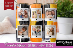 Halloween Photo Tumbler PNG - Brush Stroke Picture Tumbler Product Image 1