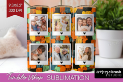 Halloween Photo Tumbler PNG - Brush Stroke Picture Tumbler Product Image 1
