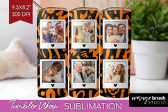 Halloween Photo Tumbler PNG - Brush Stroke Picture Tumbler Product Image 1