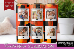 Halloween Photo Tumbler PNG - Brush Stroke Picture Tumbler Product Image 1