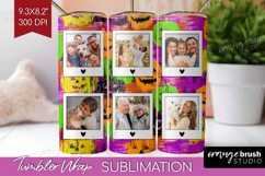 Halloween Photo Tumbler PNG - Brush Stroke Picture Tumbler Product Image 1