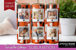 Halloween Photo Tumbler PNG - Brush Stroke Picture Tumbler Product Image 1
