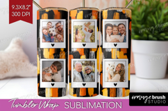 Halloween Photo Tumbler PNG - Brush Stroke Picture Tumbler Product Image 1