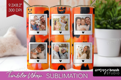 Halloween Photo Tumbler PNG - Brush Stroke Picture Tumbler Product Image 1