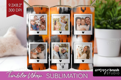 Halloween Photo Tumbler PNG - Brush Stroke Picture Tumbler Product Image 1