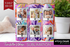 Brush Stroke Photo Tumbler PNG - Abstract Texture Picture Product Image 1