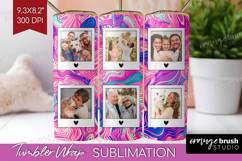 Brush Stroke Photo Tumbler PNG - Abstract Texture Picture Product Image 1