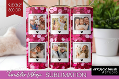 Glitter Photo Tumbler PNG - Sparkle Picture Tumbler Wrap Product Image 1