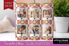 Groovy Photo Tumbler PNG - Flowers Picture Tumbler Wrap Product Image 1