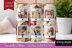 Flowers Photo Tumbler PNG - Floral Picture Tumbler Wrap Product Image 1