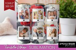 Flowers Photo Tumbler PNG - Floral Picture Tumbler Wrap Product Image 1