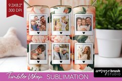 Flowers Photo Tumbler PNG - Floral Picture Tumbler Wrap Product Image 1