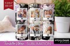 Flowers Photo Tumbler PNG - Floral Picture Tumbler Wrap Product Image 1