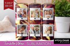 Rose Gold Photo Tumbler PNG - Abstract Picture Tumbler Wrap Product Image 1