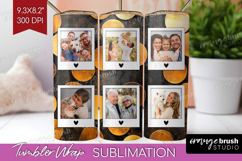 Rose Gold Photo Tumbler PNG - Abstract Picture Tumbler Wrap Product Image 1
