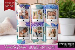 Floral Photo Tumbler PNG - Sping Flowers Picture Tumbler Product Image 1