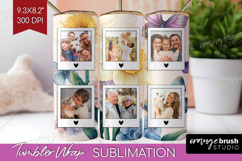 Floral Photo Tumbler PNG - Sping Flowers Picture Tumbler Product Image 1