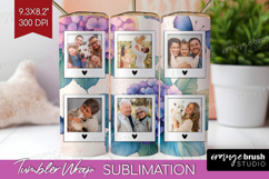 Floral Photo Tumbler PNG - Sping Flowers Picture Tumbler Product Image 1
