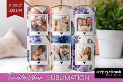 Floral Photo Tumbler PNG - Sping Flowers Picture Tumbler Product Image 1