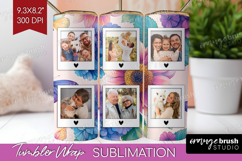 Floral Photo Tumbler PNG - Sping Flowers Picture Tumbler Product Image 1