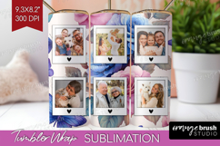 Floral Photo Tumbler PNG - Sping Flowers Picture Tumbler Product Image 1