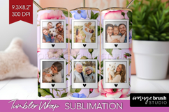 Spring Photo Tumbler PNG - Flowers Picture Tumbler Wrap Product Image 1