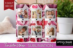 Valentines Day Photo Tumbler PNG - Heart Picture Tumbler Product Image 1
