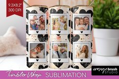 Valentines Day Photo Tumbler PNG - Heart Picture Tumbler Product Image 1