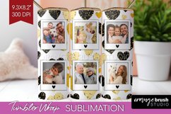 Valentines Day Photo Tumbler PNG - Heart Picture Tumbler Product Image 1