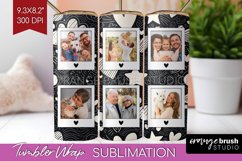Valentines Day Photo Tumbler PNG - Heart Picture Tumbler Product Image 1