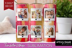 Valentines Day Photo Tumbler PNG - Heart Picture Tumbler Product Image 1
