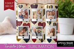 Valentines Day Photo Tumbler PNG - Heart Picture Tumbler Product Image 1