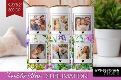 Wildflowers Photo Tumbler PNG - Floral Picture Tumbler Wrap Product Image 1