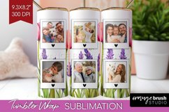 Wildflowers Photo Tumbler PNG - Floral Picture Tumbler Wrap Product Image 1