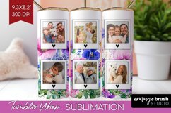 Wildflowers Photo Tumbler PNG - Floral Picture Tumbler Wrap Product Image 1