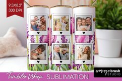 Wildflowers Photo Tumbler PNG - Floral Picture Tumbler Wrap Product Image 1
